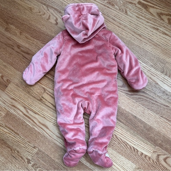 Carter’s Baby Snowsuit Fox Pink Size 9 months - Picture 5 of 10